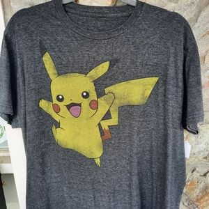 Pokemon Pikachu Graphic Tee Size Medium